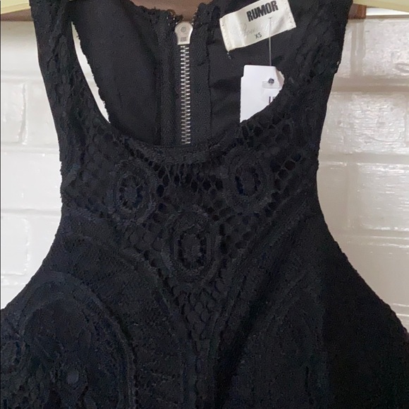 Black Crop Top - Picture 3 of 5